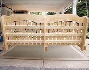 Creekvine Designs 60" Treated Pine Starback Swingbed-Rustic Furniture Marketplace