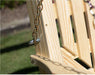 Creekvine Designs 64” Treated Pine Fanback Porch Swing-Rustic Furniture Marketplace