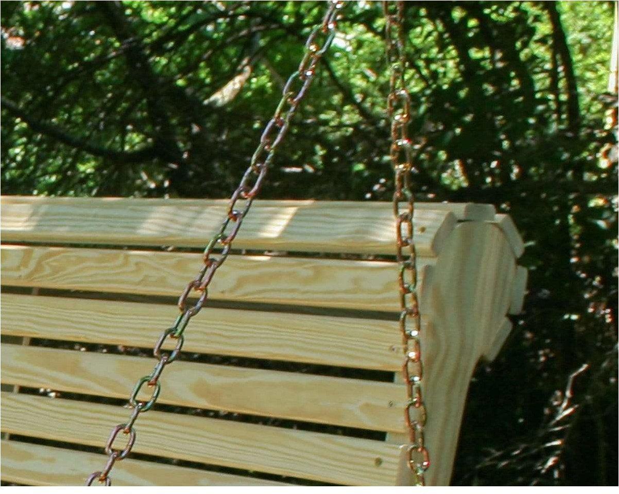 Creekvine Designs 64” Treated Pine Rollback Porch Swing-Rustic Furniture Marketplace