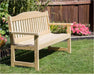 Creekvine Designs 76" Treated Pine English Garden Bench-Rustic Furniture Marketplace