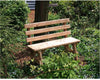 Creekvine Designs Cedar 6' Backed Bench-Rustic Furniture Marketplace