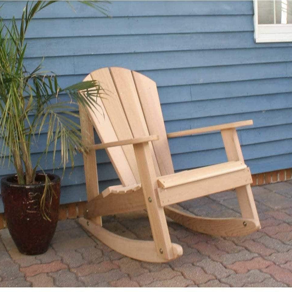 Creekvine Designs Cedar Adirondack Rocking Chair-Rustic Furniture Marketplace