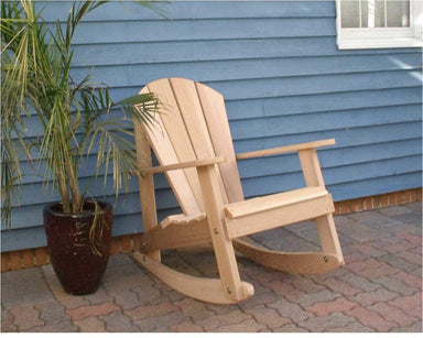 Creekvine Designs Cedar Adirondack Rocking Chair-Rustic Furniture Marketplace