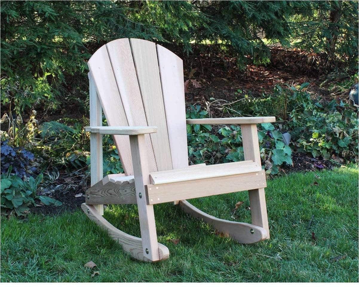 Creekvine Designs Cedar Adirondack Rocking Chair-Rustic Furniture Marketplace