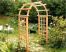 Creekvine Designs Cedar Arched Arbor-Rustic Furniture Marketplace