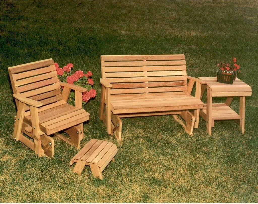 Creekvine Designs Cedar Classic Rocking Glider Furniture Collection-Rustic Furniture Marketplace