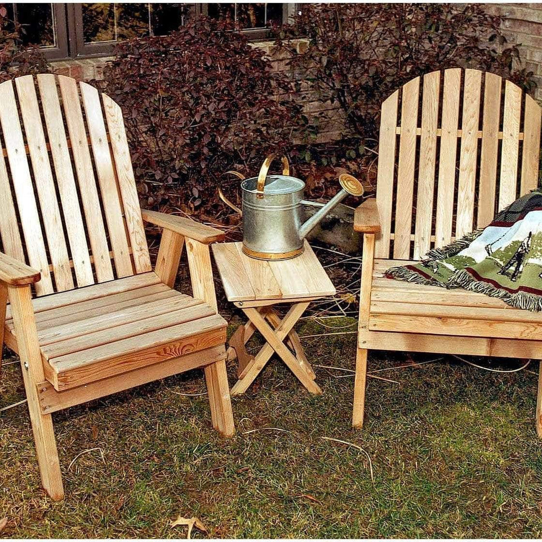 Creekvine Designs Cedar Fanback Patio Chair-Rustic Furniture Marketplace