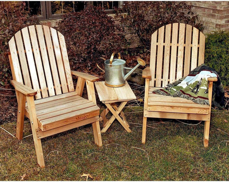 Creekvine Designs Cedar Fanback Patio Chair-Rustic Furniture Marketplace