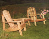 Creekvine Designs Cedar Outdoor Table and Chairs-Rustic Furniture Marketplace