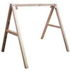 Creekvine Designs Cedar Royal Country Hearts Porch Swing with 4' Stand-Rustic Furniture Marketplace