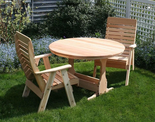 Creekvine Designs Cedar Twin Ponds Bistro Patio Dining Collection-Rustic Furniture Marketplace