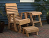 Creekvine Designs Cedar Twin Ponds Rocking Glider Chair Set-Rustic Furniture Marketplace