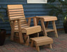 Creekvine Designs Cedar Twin Ponds Rocking Glider Chair Set-Rustic Furniture Marketplace