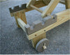Creekvine Designs Treated Pine Chaise Lounge with Arms-Rustic Furniture Marketplace