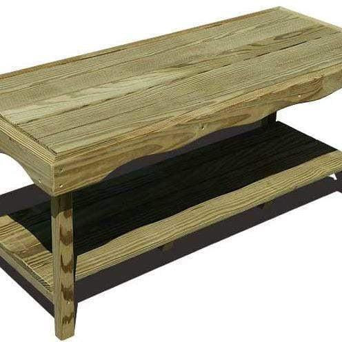Creekvine Designs Treated Pine Coffee Table-Rustic Furniture Marketplace