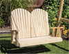 Creekvine Designs Treated Pine Curve-back Porch Swing-Rustic Furniture Marketplace