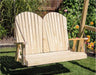 Creekvine Designs Treated Pine Curve-back Porch Swing-Rustic Furniture Marketplace