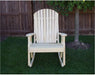 Creekvine Designs Treated Pine Curveback Rocking Chair-Rustic Furniture Marketplace