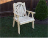 Creekvine Designs Treated Pine Fanback Patio Chair-Rustic Furniture Marketplace