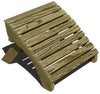 Creekvine Designs Treated Pine Folding Adirondack Footstool-Rustic Furniture Marketplace