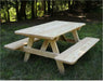 Creekvine Designs Treated Pine Kid's Picnic Table-Rustic Furniture Marketplace