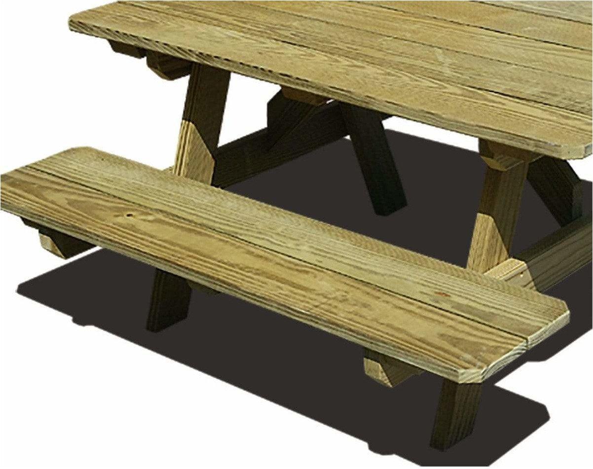 Creekvine Designs Treated Pine Kid's Picnic Table-Rustic Furniture Marketplace