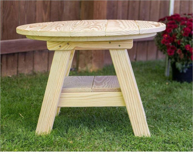 Creekvine Designs Treated Pine Round Table-Rustic Furniture Marketplace