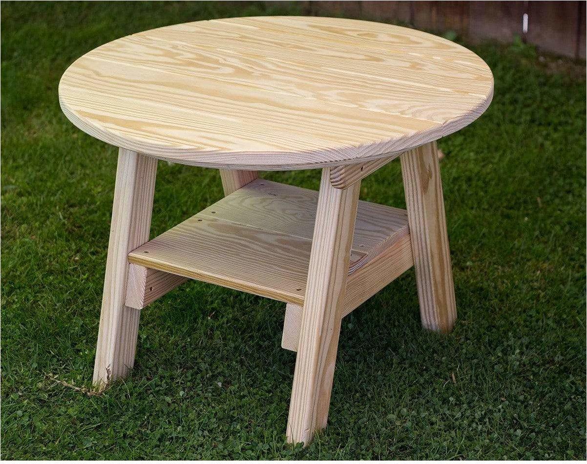 Creekvine Designs Treated Pine Round Table-Rustic Furniture Marketplace