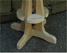 Creekvine Designs Treated Pine Star Design Pub Stool-Rustic Furniture Marketplace