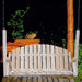 Lakeland Mills Cedar Log 5' Country Porch Swing-Rustic Furniture Marketplace