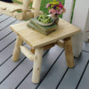 Lakeland Mills Cedar Log End Table-Rustic Furniture Marketplace