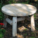 Lakeland Mills Cedar Log Round Coffee Table-Rustic Furniture Marketplace