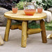 Lakeland Mills Cedar Log Round Coffee Table-Rustic Furniture Marketplace