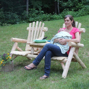 Lakeland Mills Cedar Log Tete-A-Tete-Rustic Furniture Marketplace