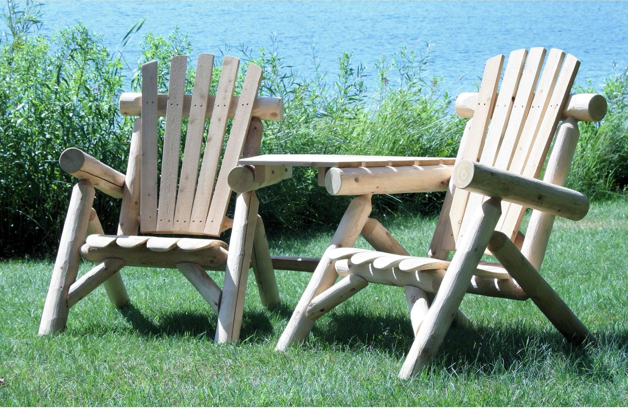 Lakeland Mills Cedar Log Visa-Tete-Rustic Furniture Marketplace