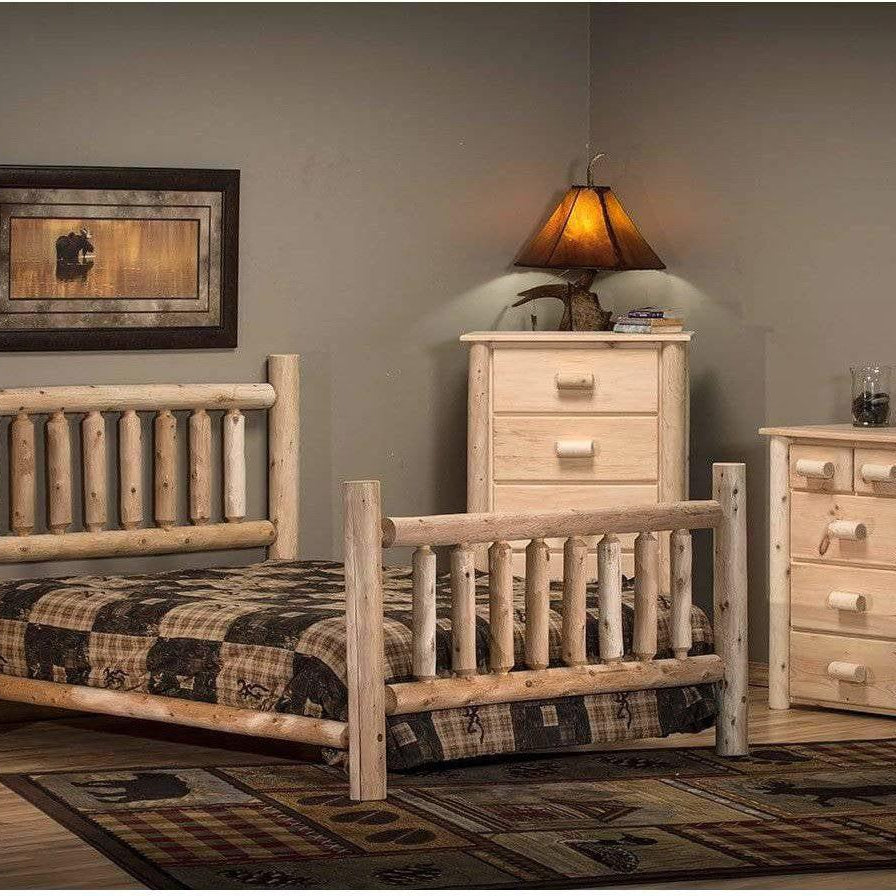 Lakeland Mills Frontier 6 Drawer Rustic Dresser-Rustic Furniture Marketplace