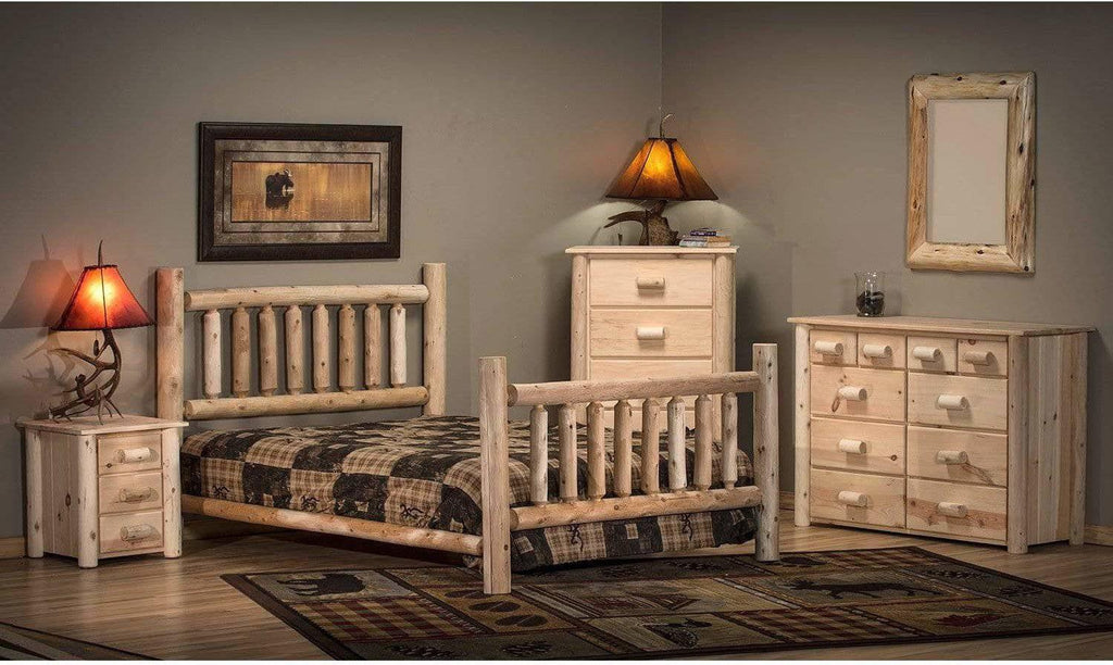 Lakeland Mills Frontier 6 Drawer Rustic Dresser-Rustic Furniture Marketplace