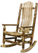 Montana Woodworks Glacier Country Collection Adult Log Rocker-Rustic Furniture Marketplace