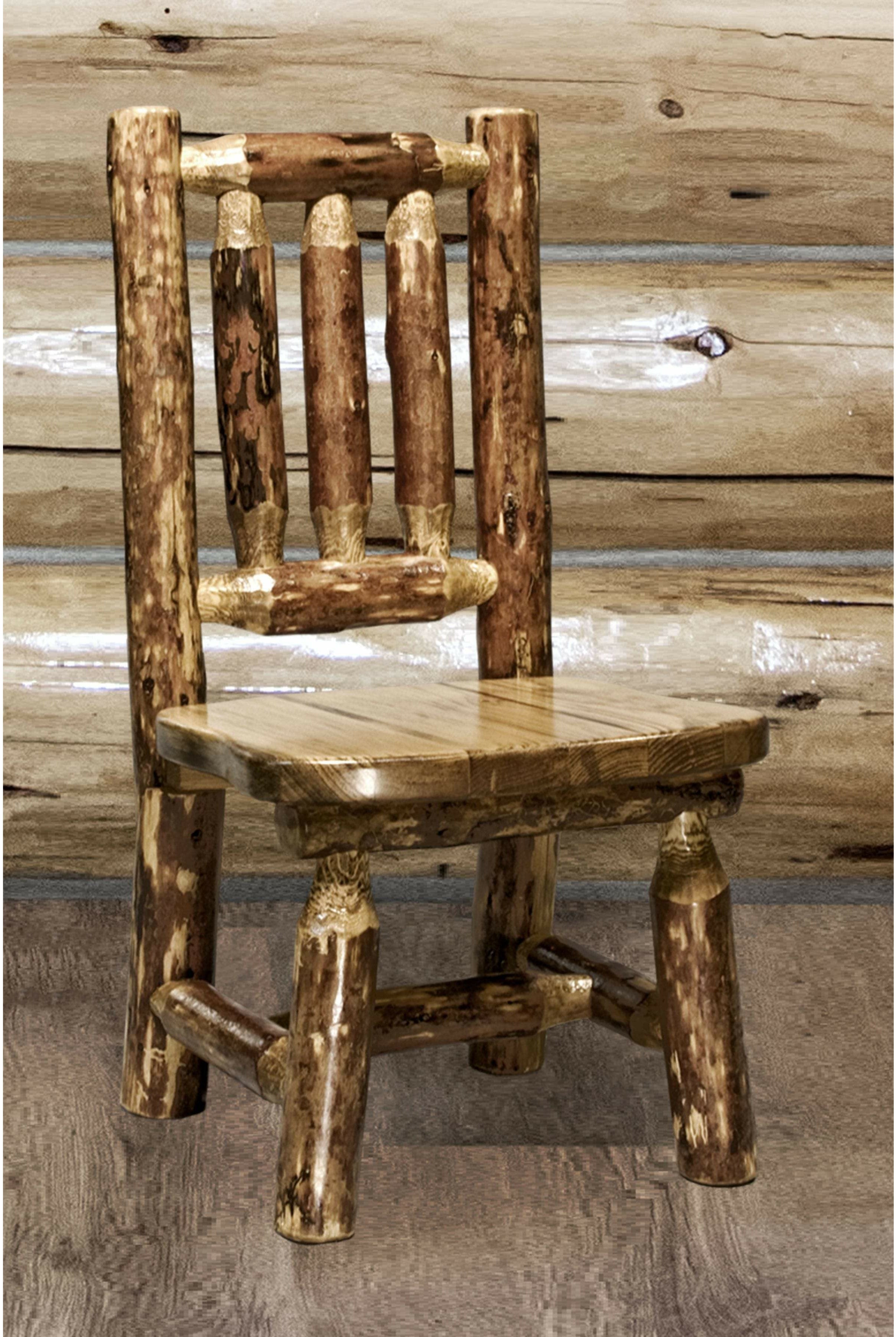 Montana Woodworks Glacier Country Collection Child's Chair-Rustic Furniture Marketplace