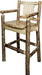 Montana Woodworks Glacier Country Collection Counter Height Captain's Barstool-Rustic Furniture Marketplace