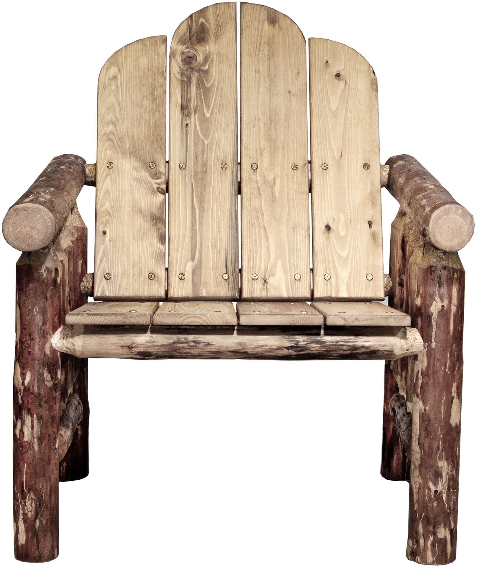 Montana Woodworks Glacier Country Collection Deck Chair - Exterior Stain Finish-Rustic Furniture Marketplace