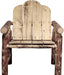 Montana Woodworks Glacier Country Collection Deck Chair - Exterior Stain Finish-Rustic Furniture Marketplace