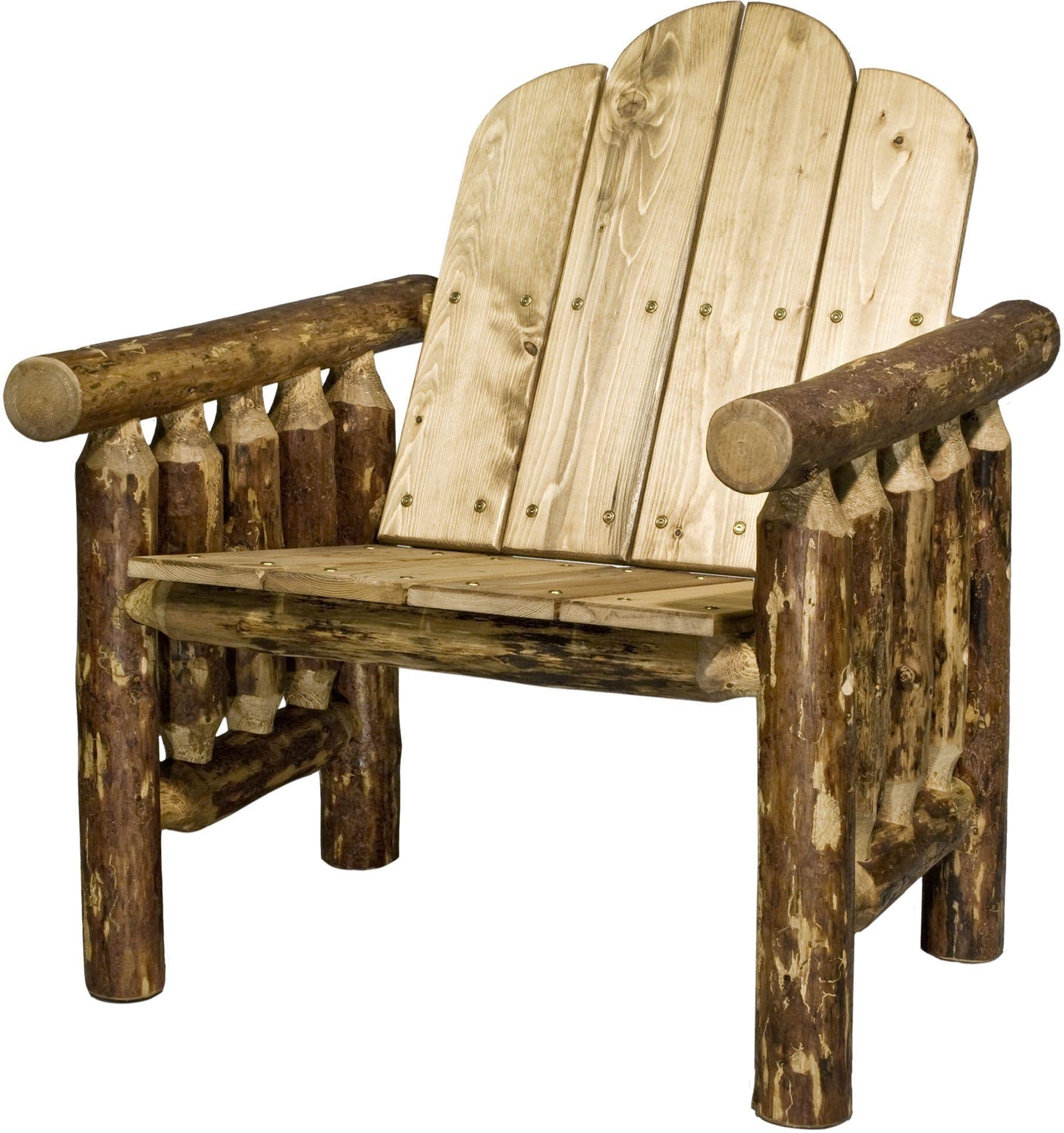 Montana Woodworks Glacier Country Collection Deck Chair - Exterior Stain Finish-Rustic Furniture Marketplace