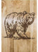 Montana Woodworks Glacier Country Collection Full Platform Bed with Laser Engraved Design-Rustic Furniture Marketplace