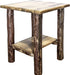 Montana Woodworks Glacier Country Collection Nightstand with Shelf-Rustic Furniture Marketplace