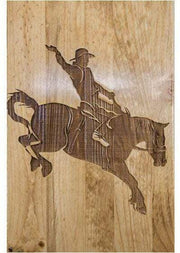 Montana Woodworks Glacier Country Collection Platform Bed with Laser Engraved Design-Rustic Furniture Marketplace