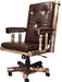 Montana Woodworks Glacier Country Collection Upholstered Office Chair-Rustic Furniture Marketplace
