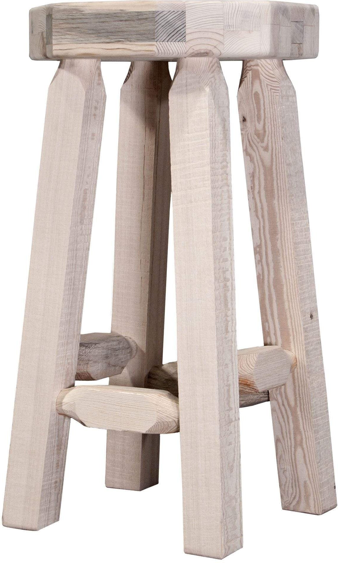 Montana Woodworks Homestead Collection Backless Barstool-Rustic Furniture Marketplace