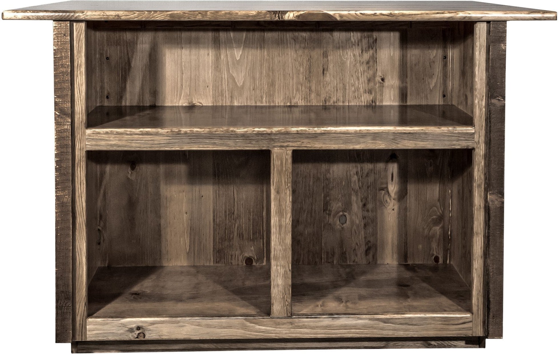 Montana Woodworks Homestead Collection Bar with Foot Rail-Rustic Furniture Marketplace