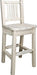 Montana Woodworks Homestead Collection Barstool with Back and Ergonomic Wooden Seat-Rustic Furniture Marketplace
